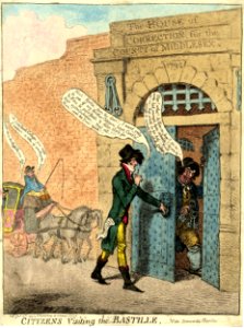 Citizens visiting the Bastille (BM 1868,0808.6813)