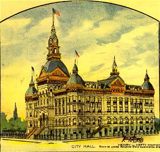 City Hall (Clohessy and Strengele, 1890)