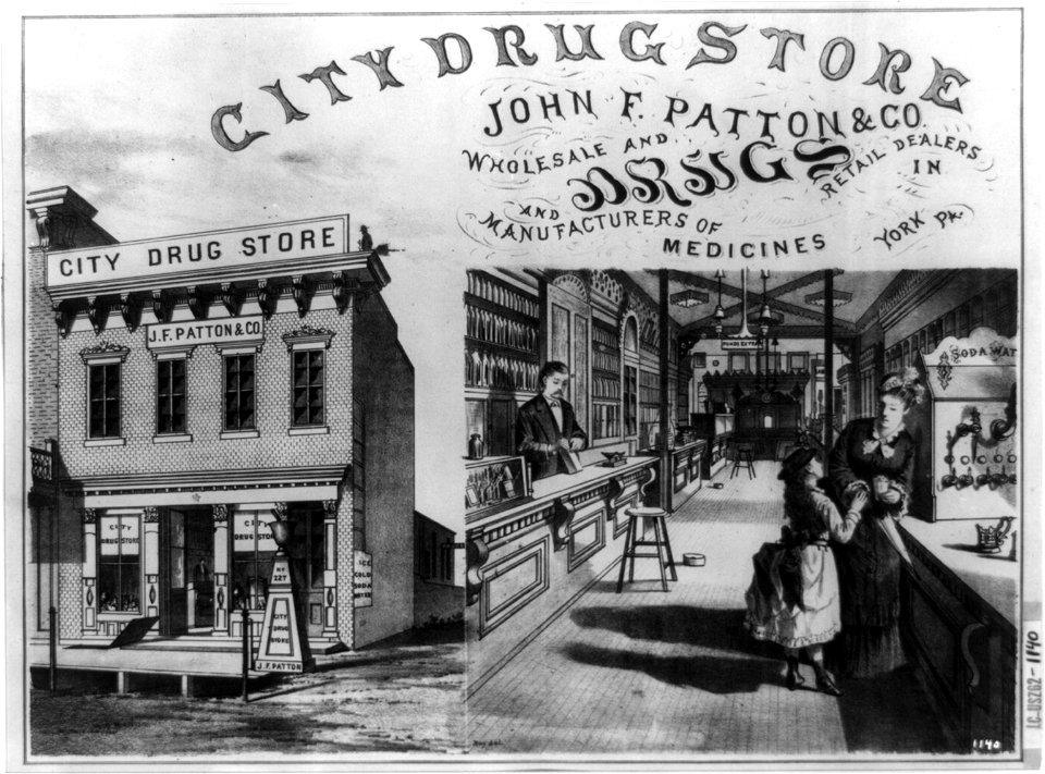 City drug store, John F. Patton & Co LCCN2003677664
