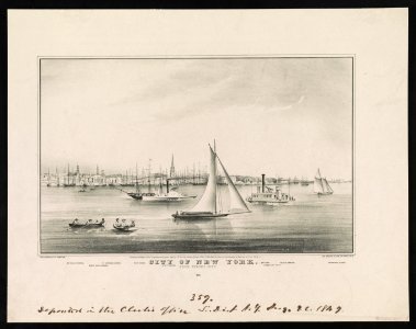 City of New York- From Jersey City LCCN90715984