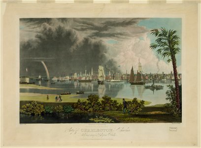 City of Charleston, South Carolina, looking across Cooper's River - painted by G. Cooke ; engraved by W.J. Bennett. LCCN96509200