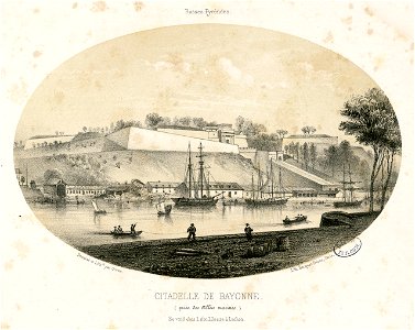 Citadelle de Bayonne (prise des Allées marines) (Basses-Pyrénées) - Fonds Ancely - B315556101 A GORSE 1 026