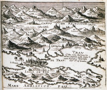 Citta di Trau - Sandrart Jacob Von - 1687