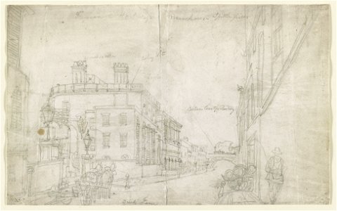 City street scene with Brewhouse in Spittle Fields LCCN2011649468