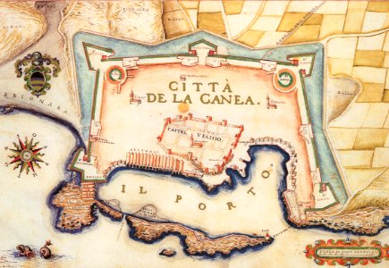 Città della Canea - Francesco Basilicata - 1618 (cropped)