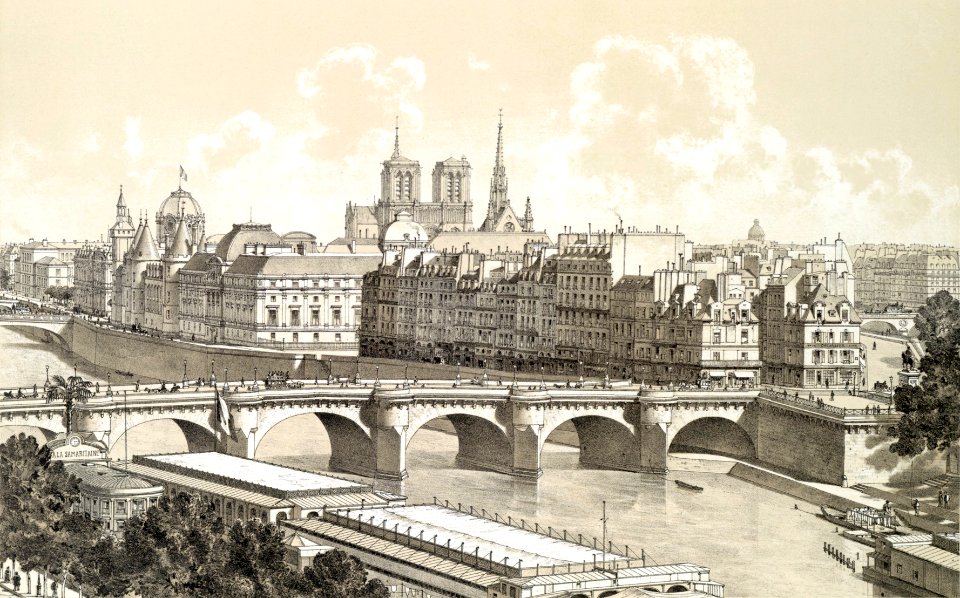 Cité et Pont-Neuf 1878