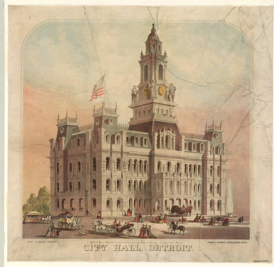 City Hall, Detroit LCCN2003674777