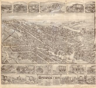City of Bridgeton, New Jersey, 1886. LOC 2005626673