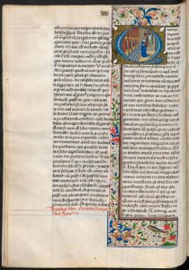 Civitate Dei-UBU Hs. 42-f.073v-Augustinus en vijf heidense beelden