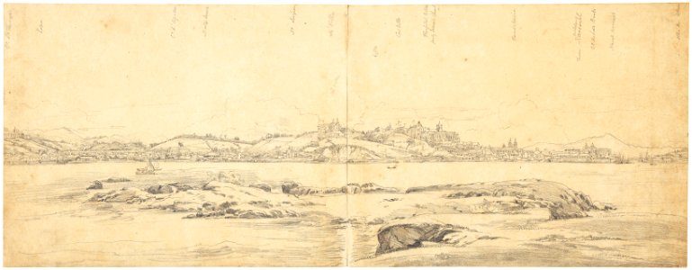 City of Rio Janeiro from Villegagnon, da Coleção Brasiliana Iconográfica