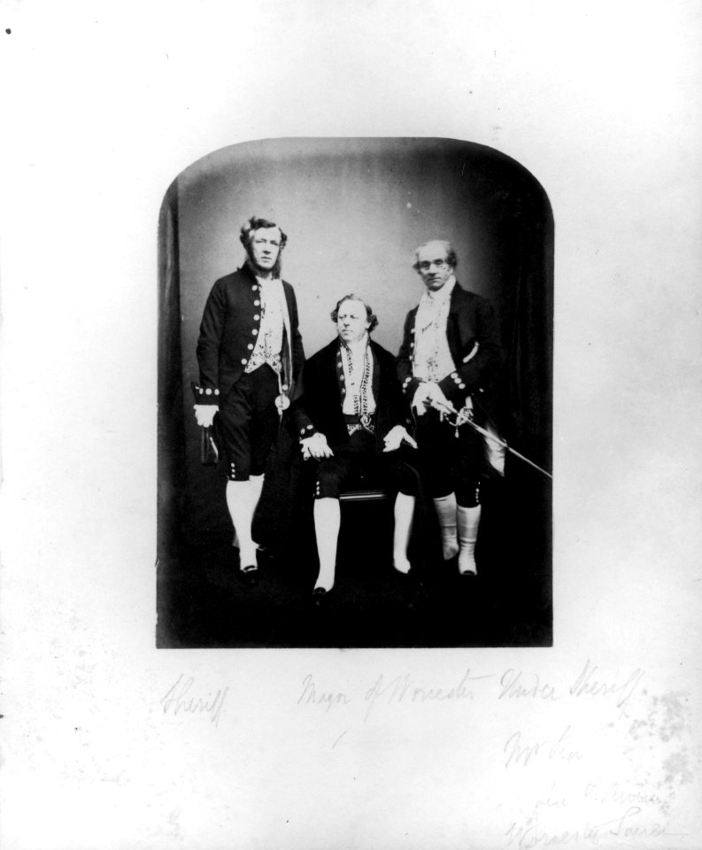 Civic officials of Worcester by (George) Herbert Watkins