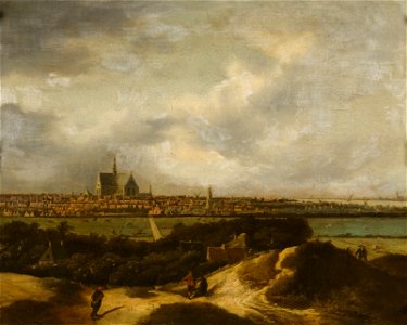 Claes Hals - Gezicht op Haarlem - BR0001 (R449) - Rijksmuseum Twenthe