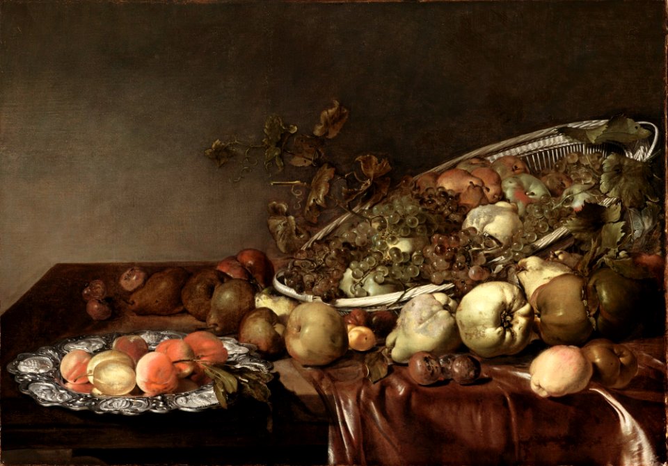 Claes (Nicolaes) van Heussen - Still Life with Fruit - 31.308 - Detroit Institute of Arts