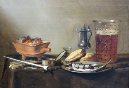 Pieter Claesz - still life famsf