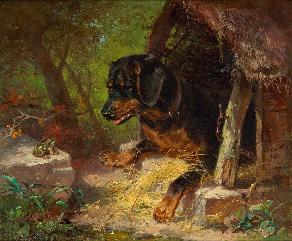 Clara von Wille Der Frosch 1881