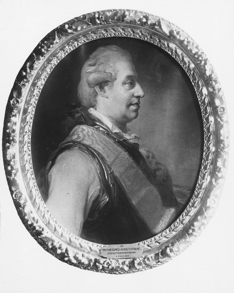 Claes Julius Ekeblad (Lorens Pasch d.y.) - Nationalmuseum - 14825
