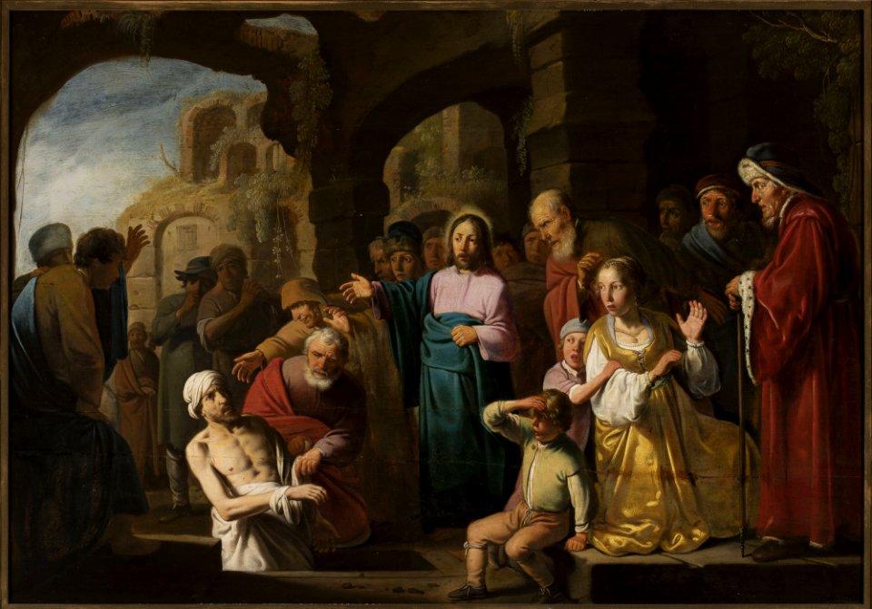 Claes Moeyaert - Raising o Lazarus - M.Ob.557 - National Museum in Warsaw