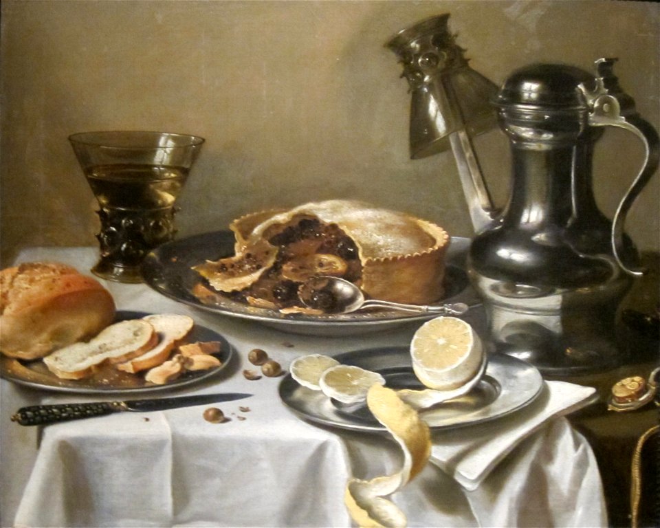 'Still-life (Ontbijtstuk with Berkemeyer)' by Pieter Claesz., Cincinnati