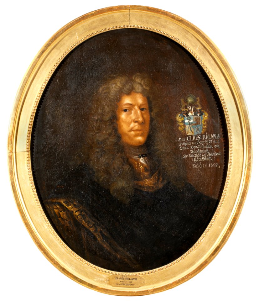 Claes Rålamb, 1622-1698 (David Klöcker Ehrenstrahl) - Nationalmuseum - 15632