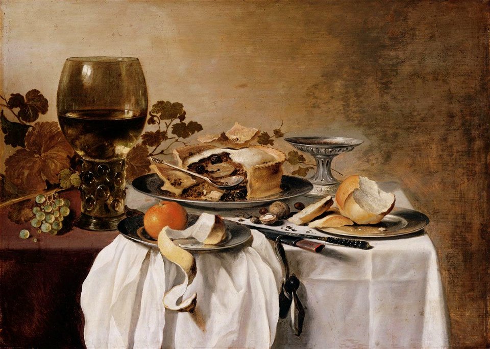 Pieter Claesz. - Still-life - WGA4965