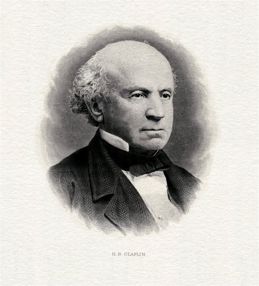 CLAFLIN, Horace Brigham (engraved portrait)