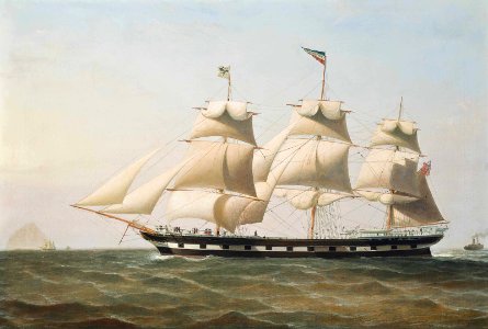 William Clark - Full-rigged ship Daniel Rankin (1861)