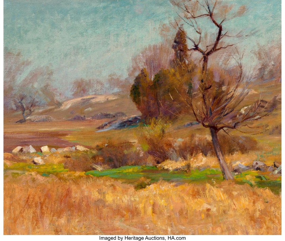 Rocky Hillside by Walter A. Clark