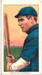Clark Griffith, Cincinnati Reds, baseball card portrait LCCN2008676457
