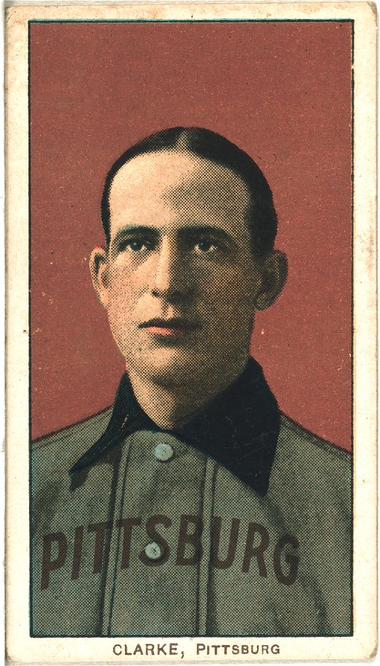 Clarke, Pittsburgh Pirates, baseball card portrait LCCN2008676540