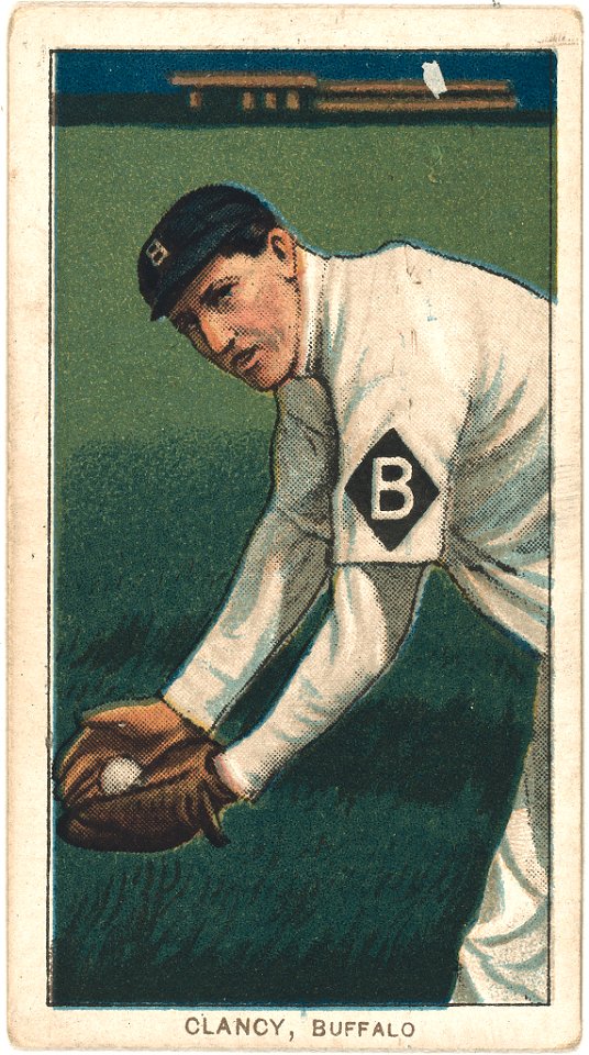 Clancey, Buffalo Team, baseball card portrait LCCN2008676921