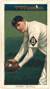 Clancey, Buffalo Team, baseball card portrait LCCN2008676921