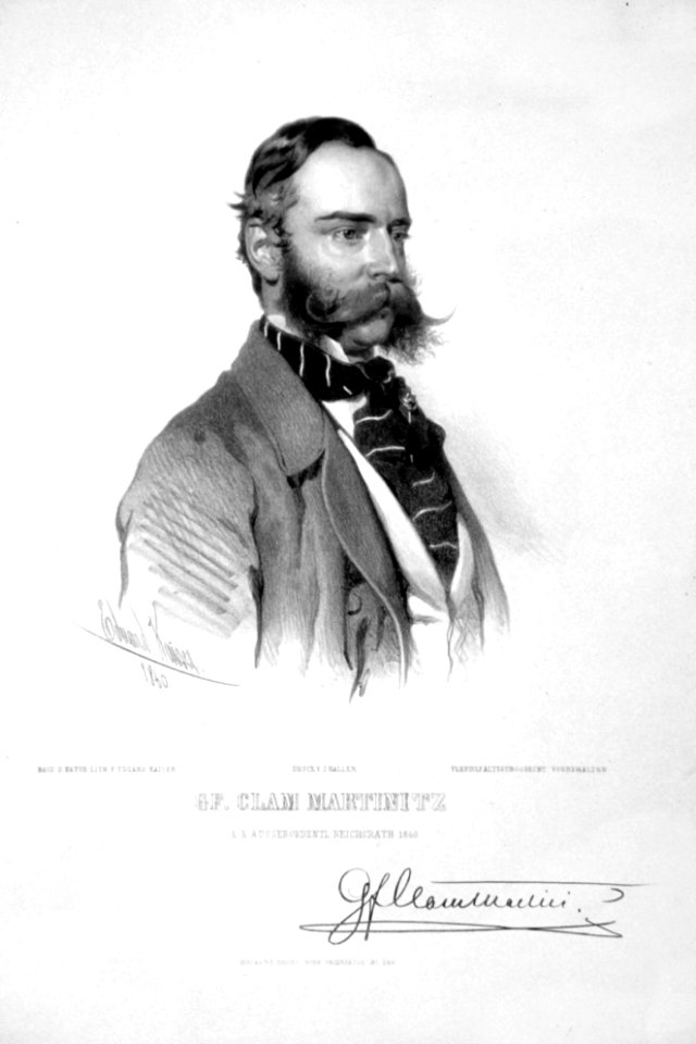 Clam-Martinic Litho