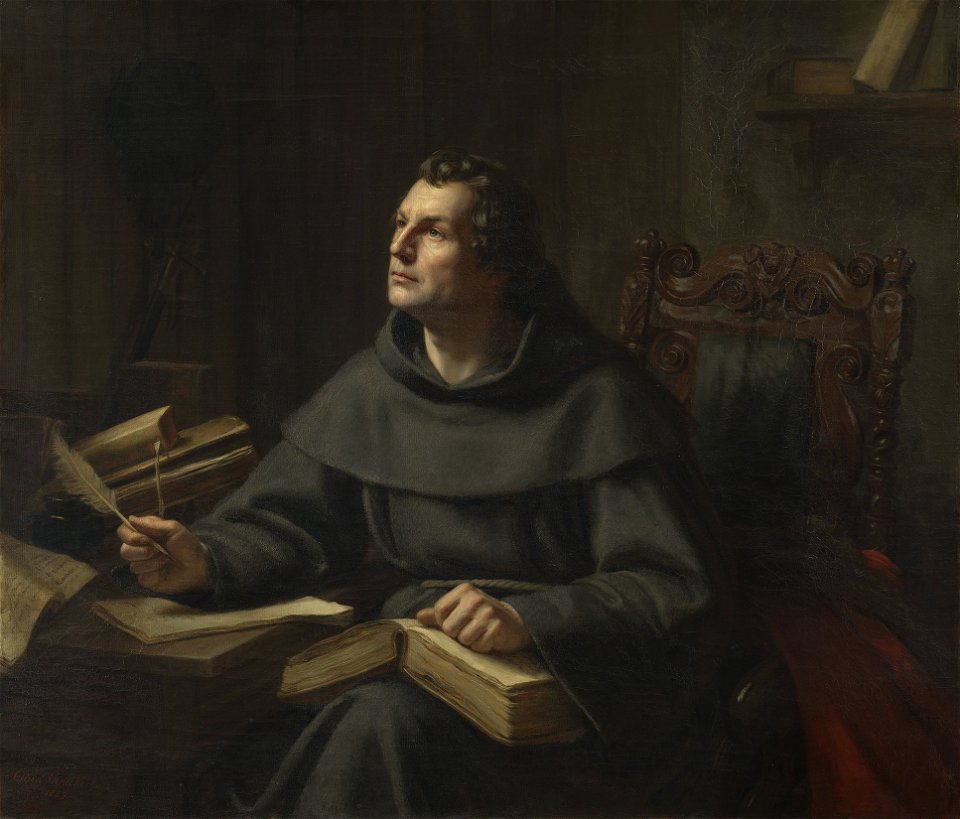 Clara Oenicke (1818-99) - Martin Luther (1483-1546) - RCIN 406250 - Royal Collection