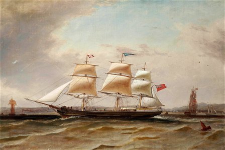 William Clark - The John Kerr Co.'s ‚John Ferguson‘ off the Tail of the Bank on the Clyde
