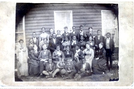 Class at Storer College