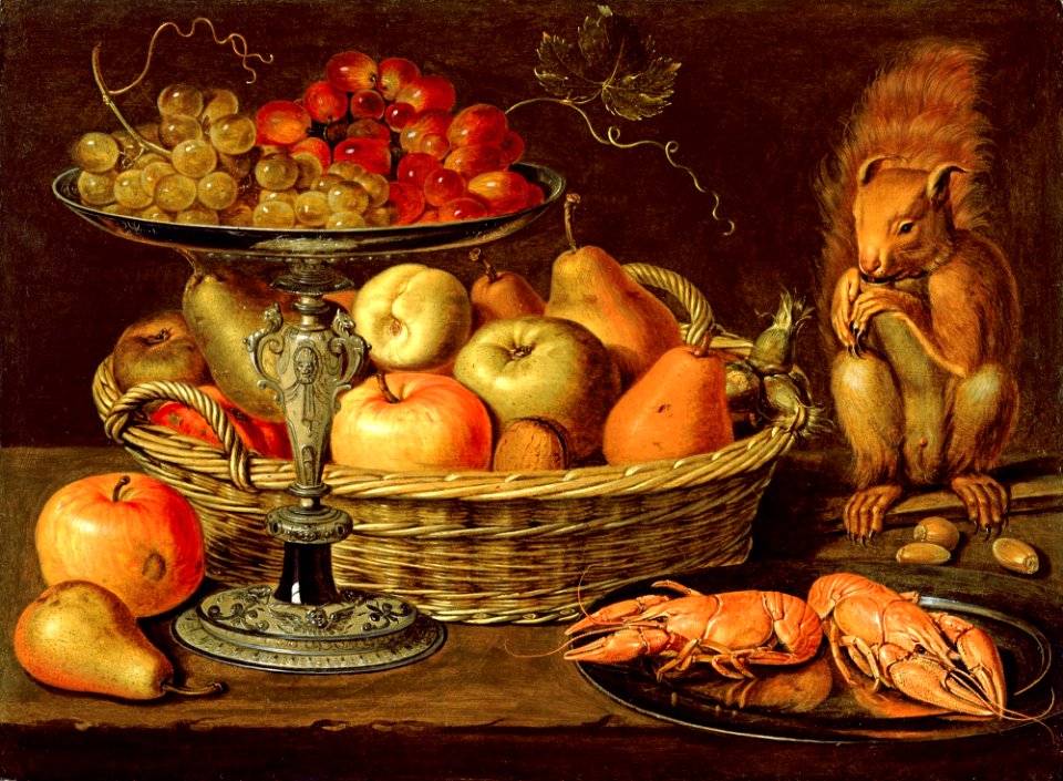 Clara Peeters - Still life with silver-gilt tazza