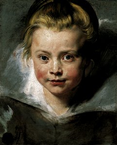 Clara Serena Rubens, by Peter Paul Rubens. Free illustration for personal and commercial use.