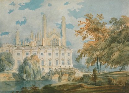 Clare Hall, Turner 1793