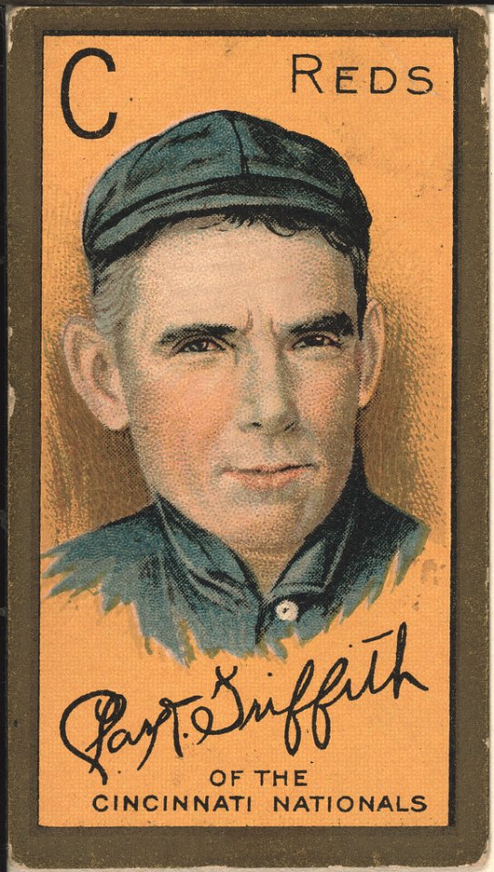 Clark Griffith, Cincinnati Reds, baseball card portrait LCCN2008677478