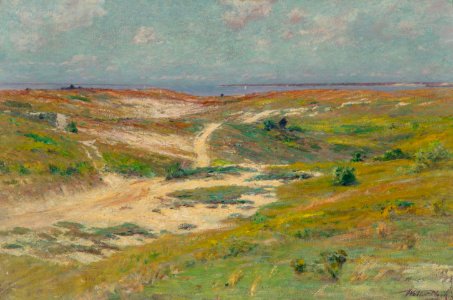Shinnecock Sandy Road by Walter A. Clark
