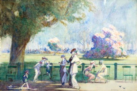 Claude Allin Shepperson - The Lady of Fashion of the 20th Century In Hyde Park