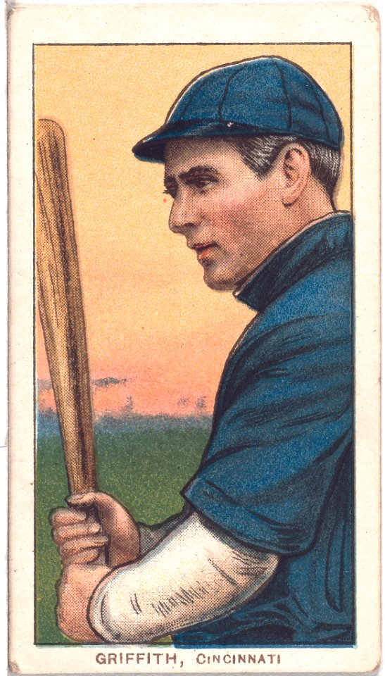 Clark Griffith, Cincinnati Reds, baseball card portrait LCCN2008676457