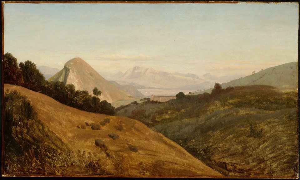 Claude Félix Théodore Caruelle d' Aligny - Italian Hills - 49.1730 - Museum of Fine Arts