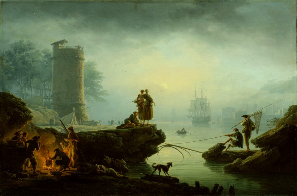 Claude Joseph Vernet - Morning - 1933.1101 - Art Institute of Chicago