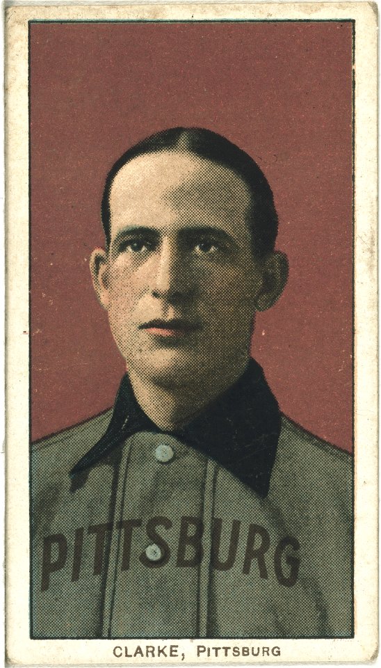 Clarke, Pittsburgh Pirates, baseball card portrait LCCN2008676540