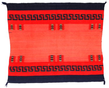 Classic Navajo Woman's Shoulder Twill-Woven Blanket