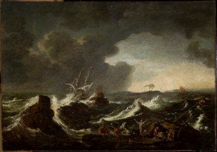 Claude Joseph Vernet - Shipwreck - M.Ob.83 - National Museum in Warsaw