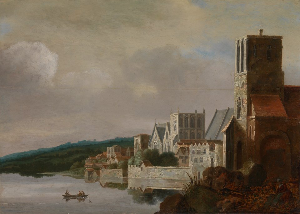 Claude de Jongh - The Thames at Westminster - Google Art Project