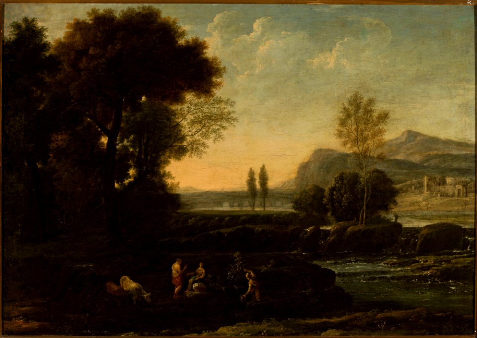 Claude Lorrain - Landscape with shepherds - 186694 MNW - National Museum in Warsaw