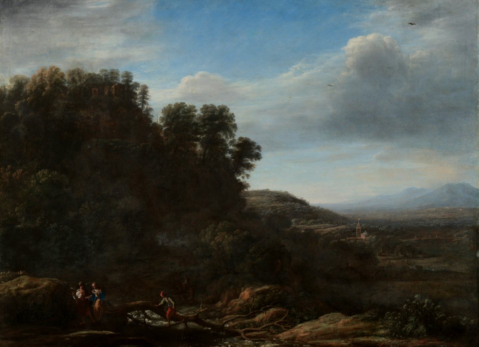Claude Lorrain - Italian Landscape - 1946.73 - Cleveland Museum of Art